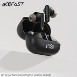 Acefast W1 Active Noise Cancelling True Wireless Earbuds - Black