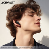 Acefast W1 Active Noise Cancelling True Wireless Earbuds - Black