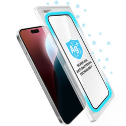 TORRII BODYGLASS for iPhone 16 Anti-bacterial Coating - Full Coverage