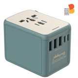 MONOCOZZI BON VOYAGE | Travel Adaptor with 35W with 3 x USB and 2 x USB-C PD Connector