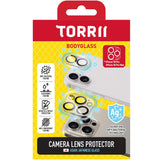 TORRII BODYGLASS Camera Lens Protector for iPhone 16 Pro / iPhone 16 Pro Max (Anti-bacterial Coating) - Clear